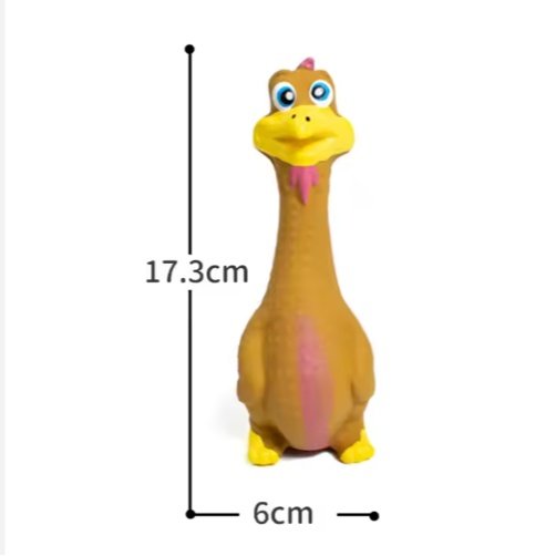 US LOCAL STOCK Hiphoppet New Latex Interactive Dog Chew Toys Cute Duck Shape Squeaky Pet Dog Interactive Boredom Buster Toys - Image 7