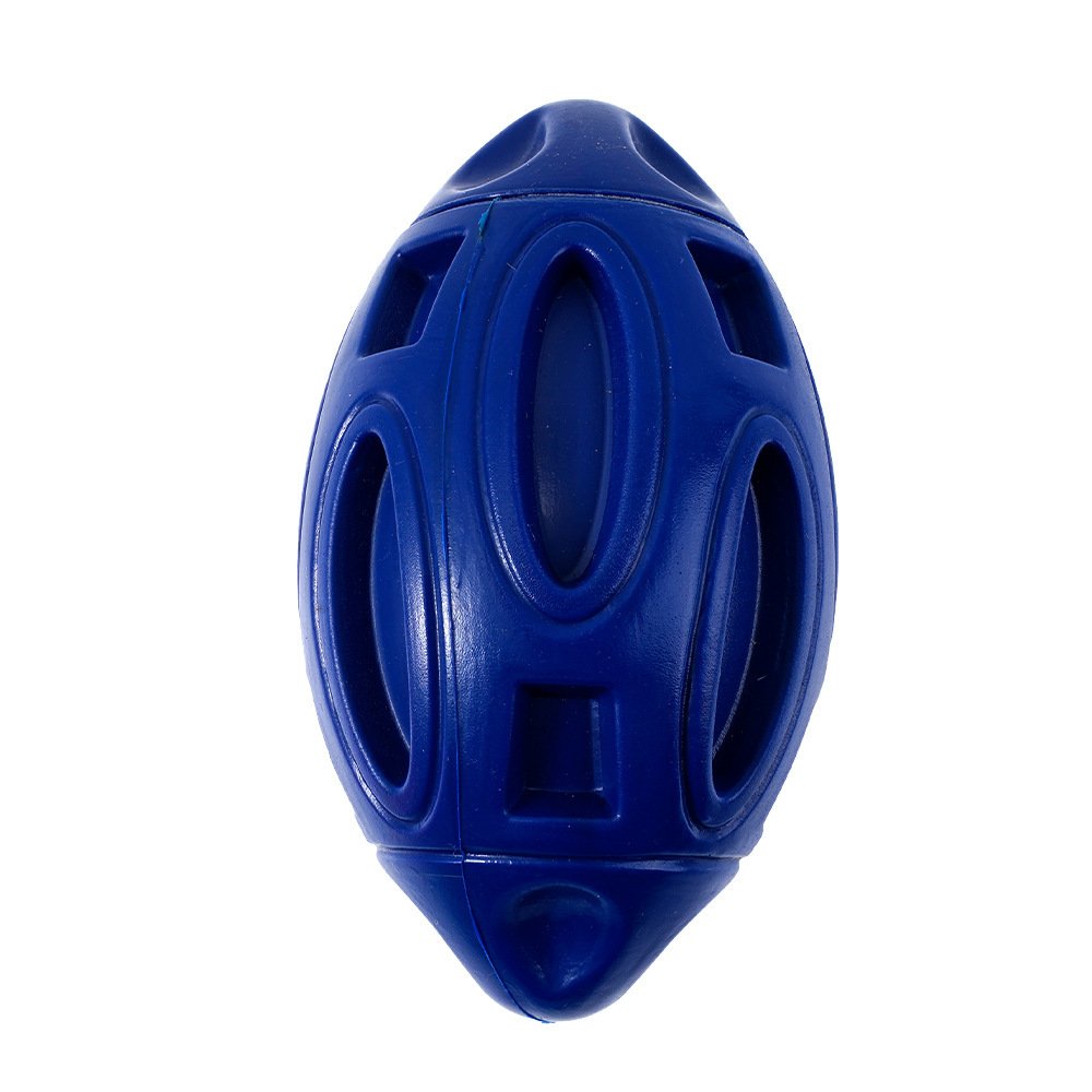 Pet Supplies Dog Toys Rubber Sounding Rugby Wear-Resistant Bite-Resistant Sounding Dog Ball - Image 10